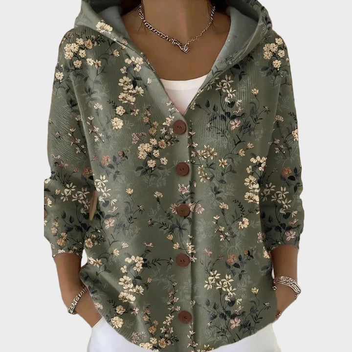 Cassidy - Warm long cardigan for women