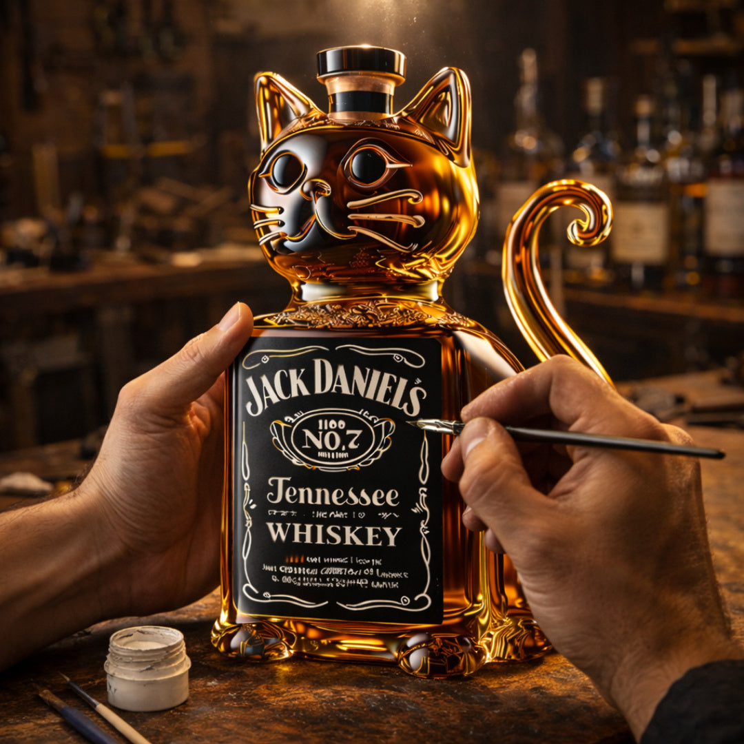 Whiskey decanter - Cat Edition