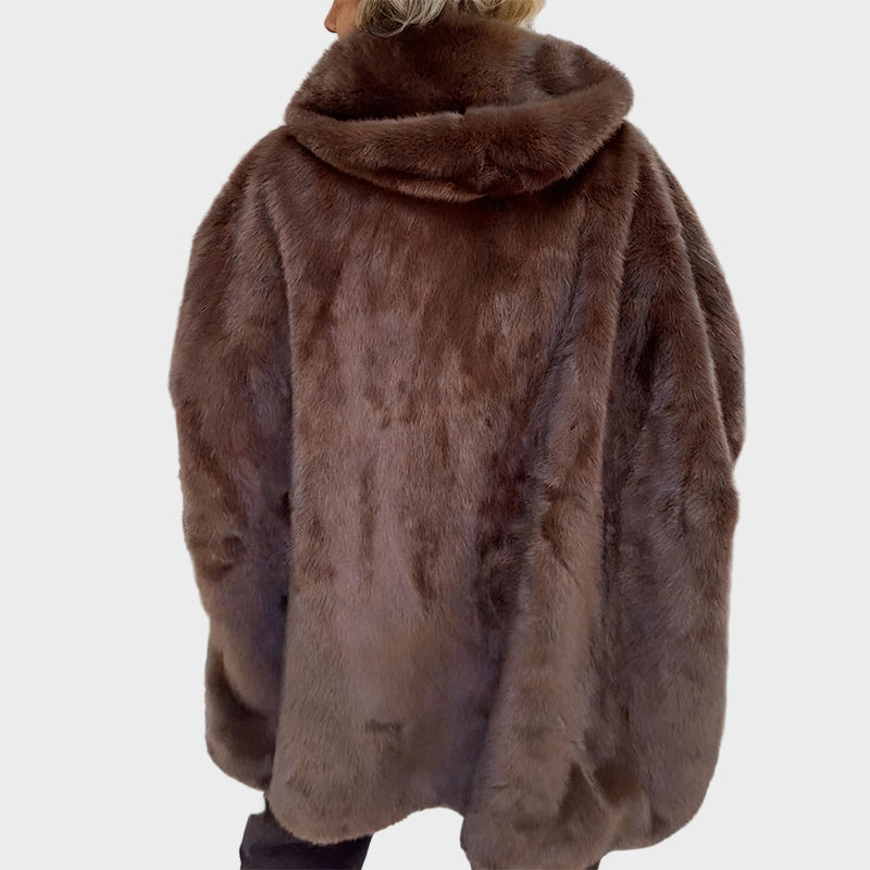 Karolína – Comfortable Coat with Hood