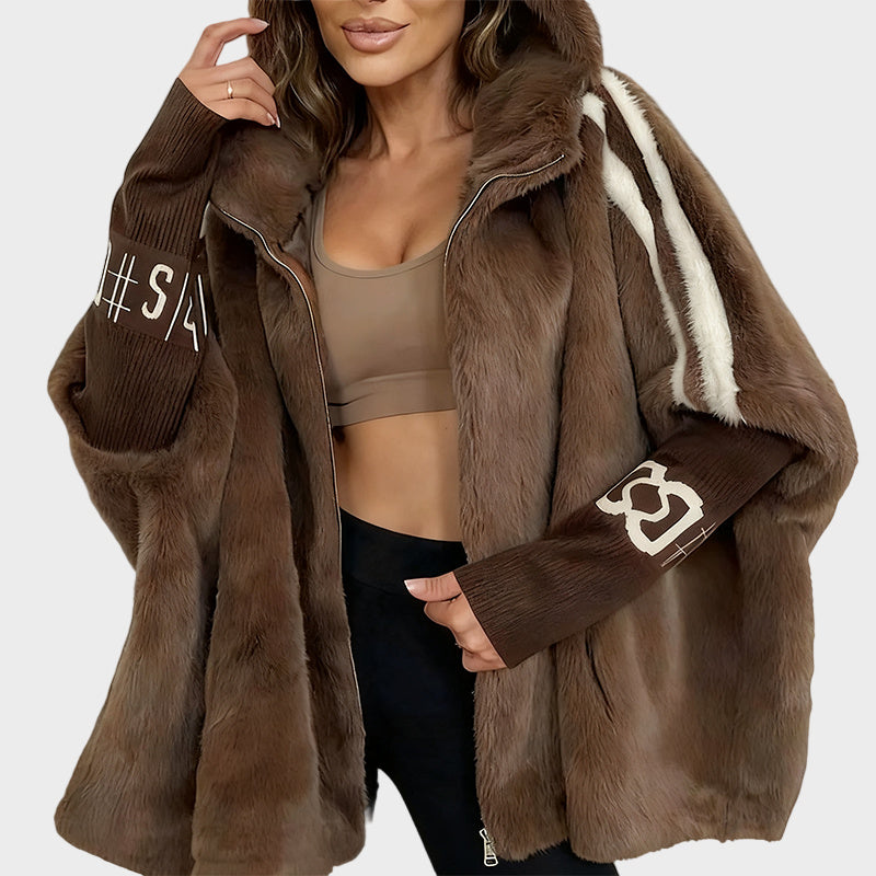 Karolína – Comfortable Coat with Hood