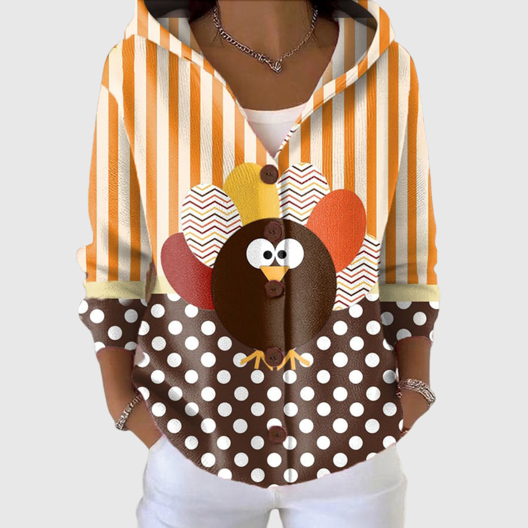 Comfortable hooded sweater