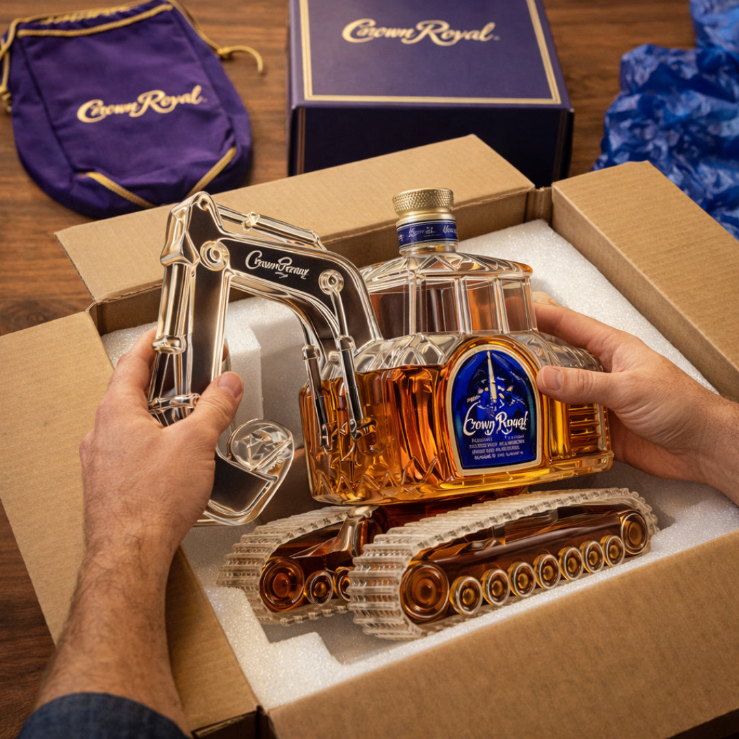 Whiskey decanter - Excavator Edition