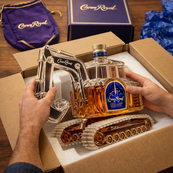 Whiskey decanter - Excavator Edition