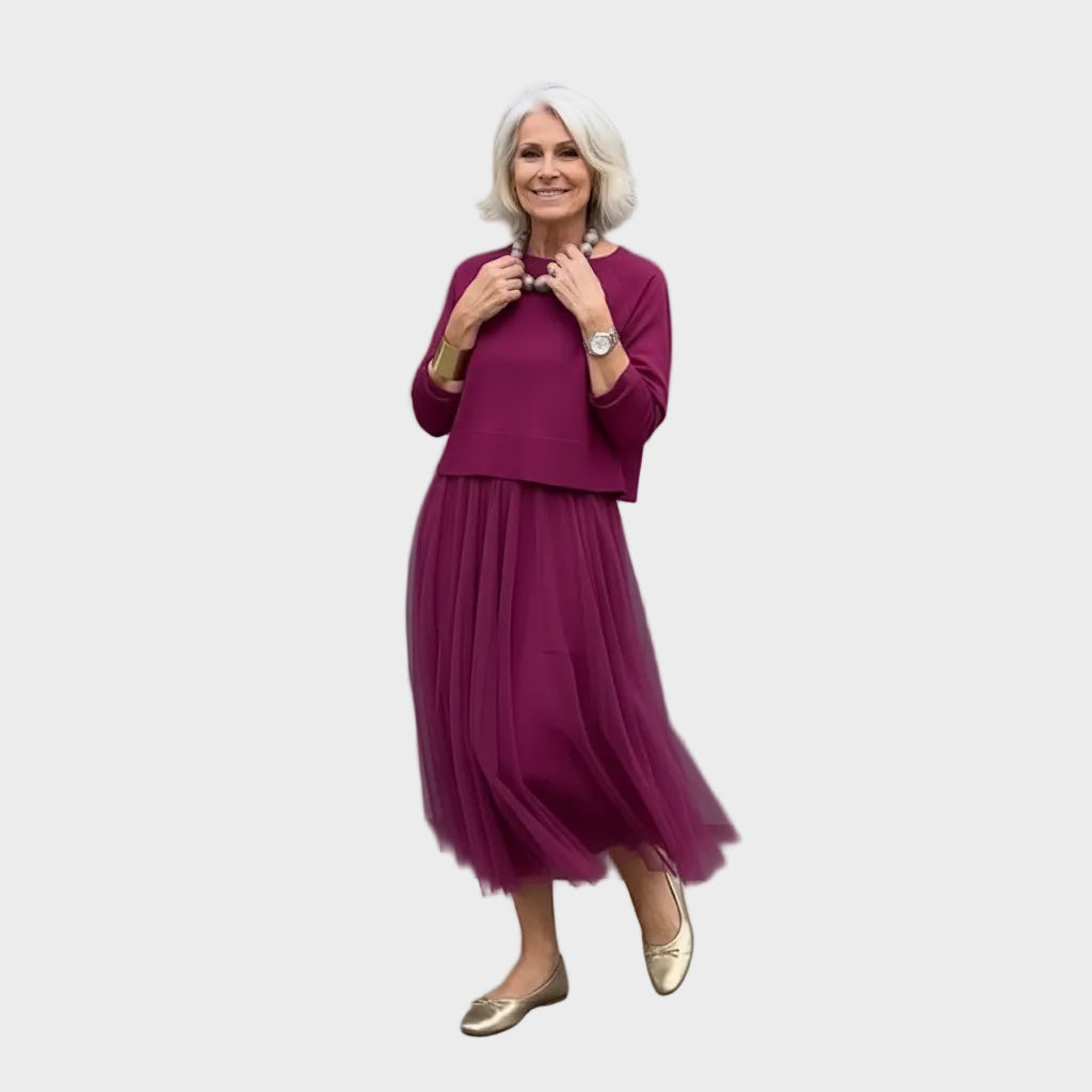 Elegant two-piece Emmie set