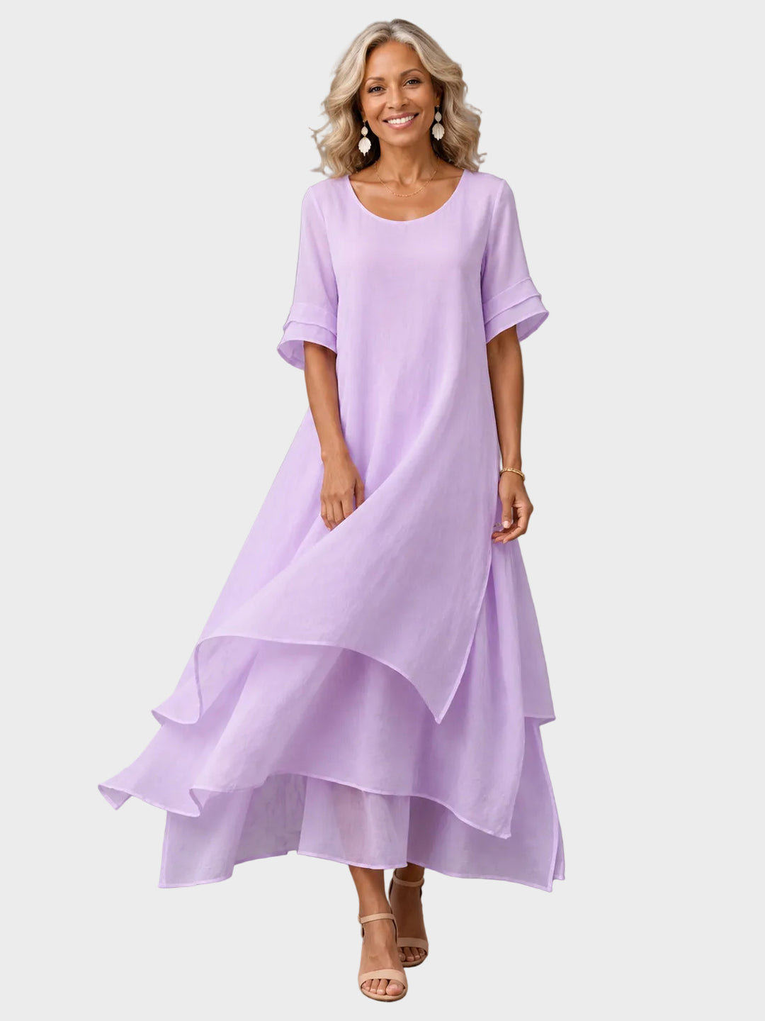Liora - Flowing Grace Maxi Dress