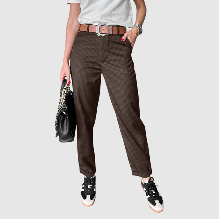 Mathilda - Striped suit trousers