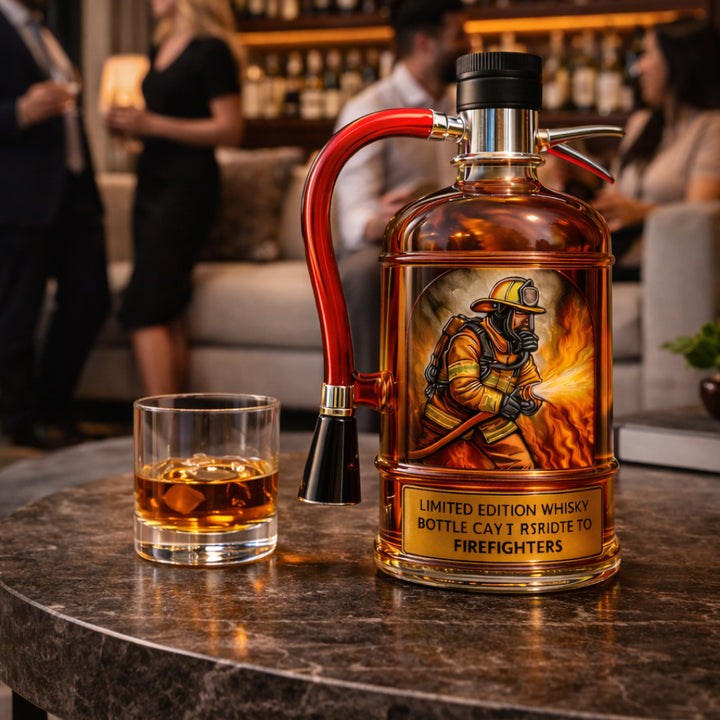 Whiskey Decanter - Fire Extinguisher Edition