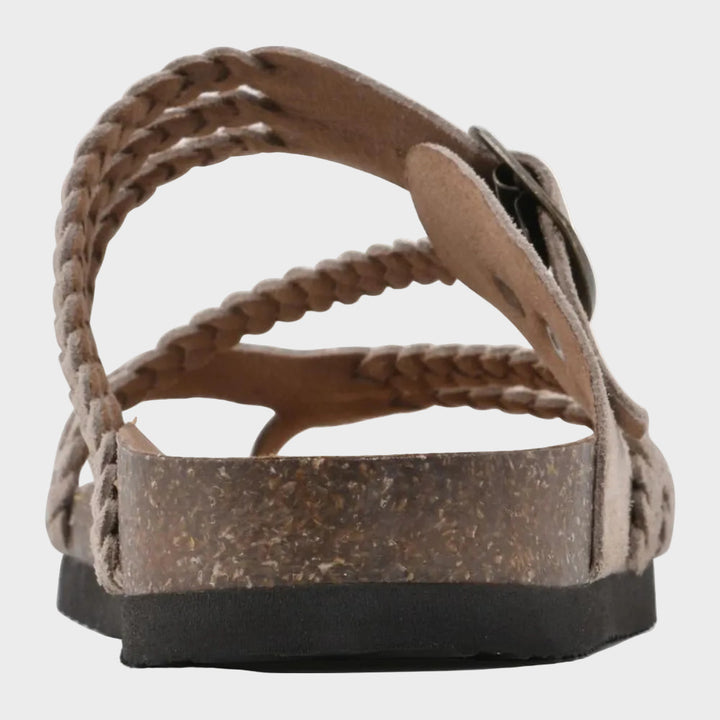 Aurora - Braided Anatomic Cork Sandals