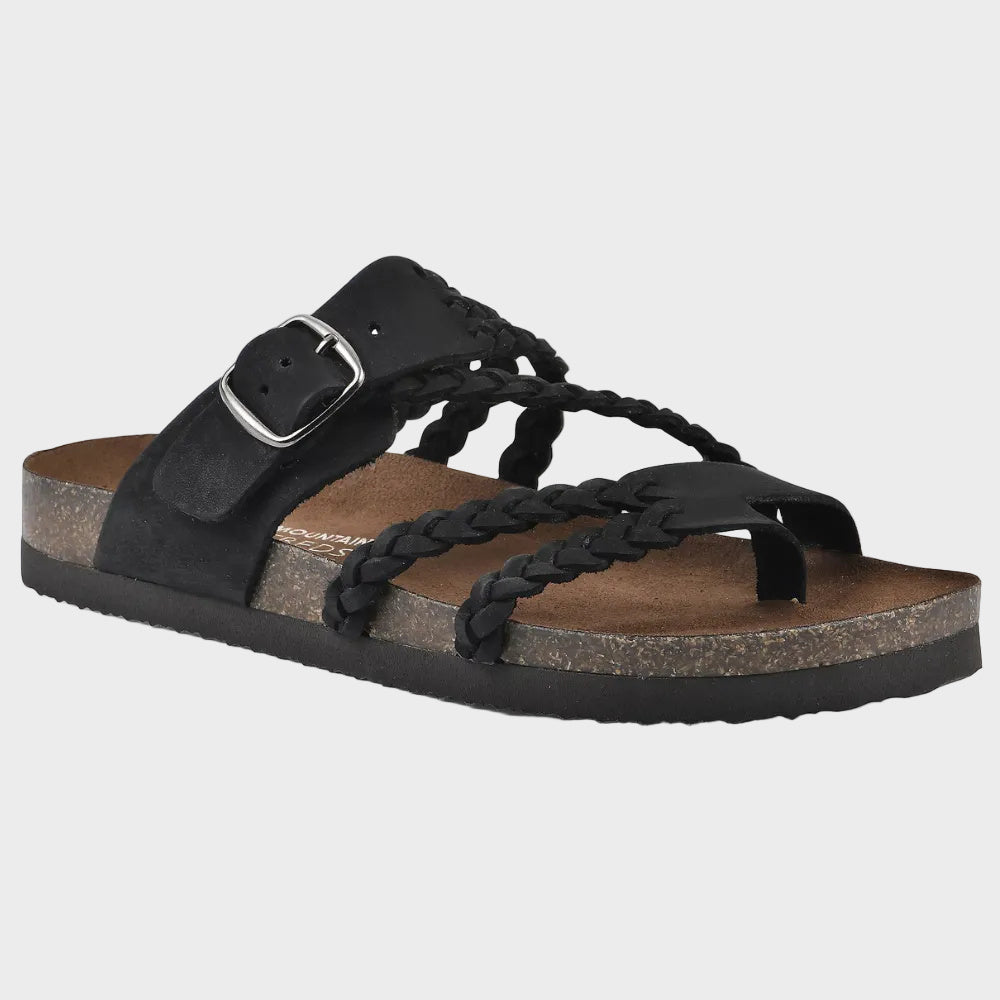 Aurora - Braided Anatomic Cork Sandals