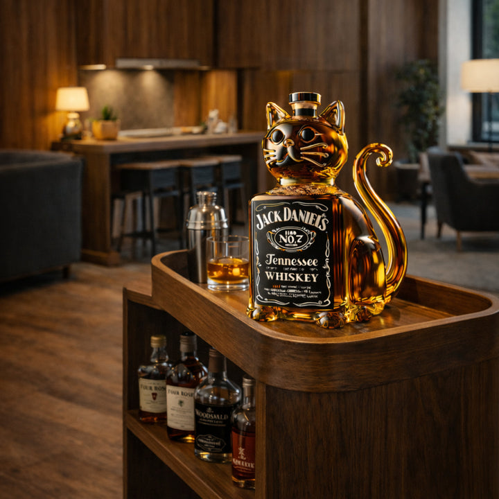 Whiskey decanter - Cat Edition