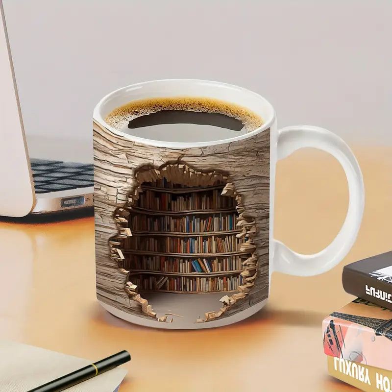 'Heat Activated' Enchanted Library Mug