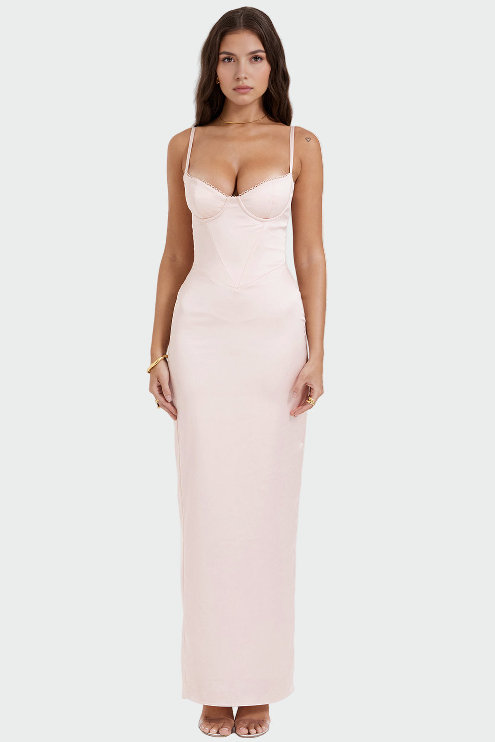 Kateřina – Satin Dress