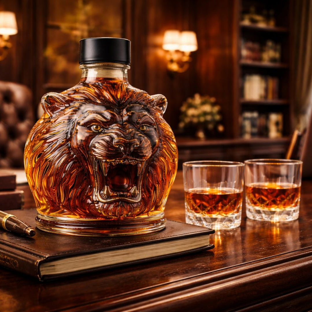 Whiskey decanter - Lion Edition