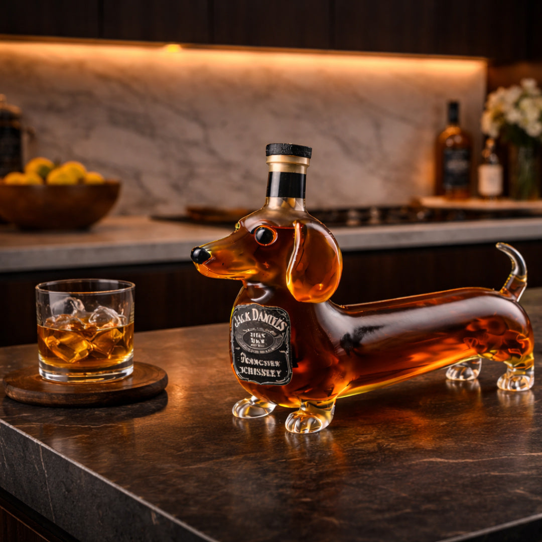 Whiskey decanter - Dachshund Edition