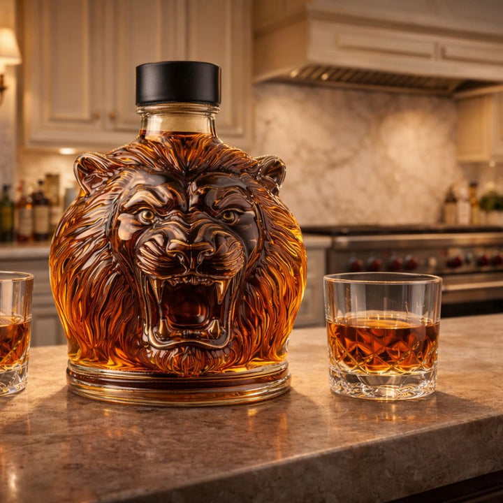 Whiskey decanter - Lion Edition