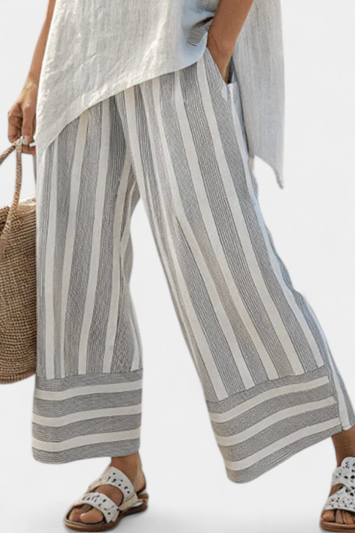 Clarisse - Asymmetric Blouse Set