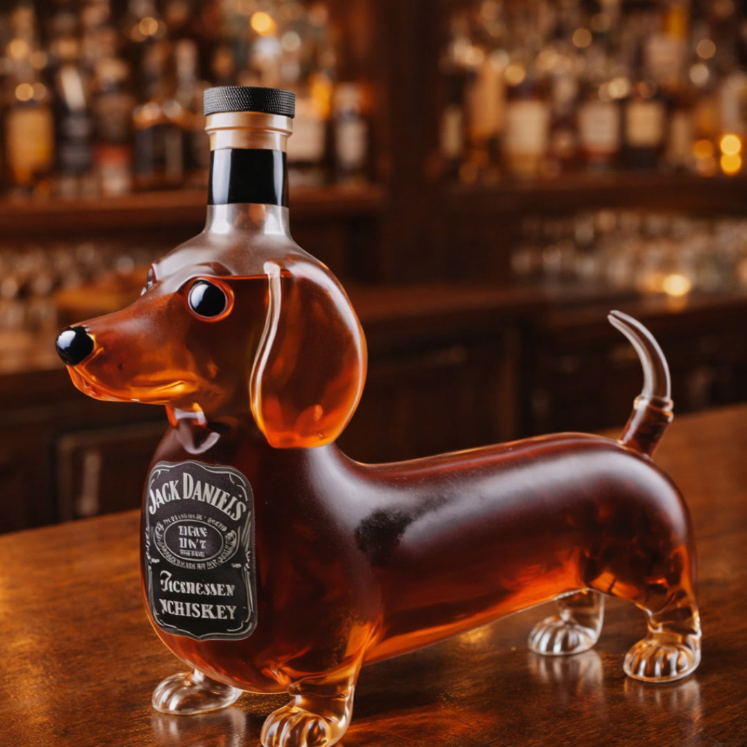 Whiskey decanter - Dachshund Edition