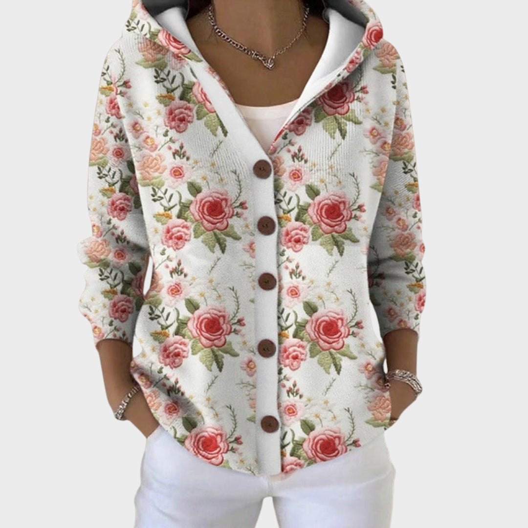 Cassidy - Warm long cardigan for women
