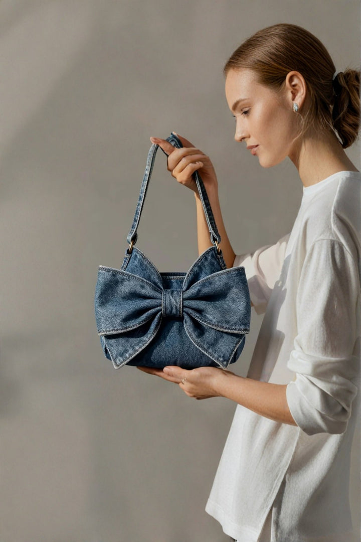 Agata - Retro Bag with Bow
