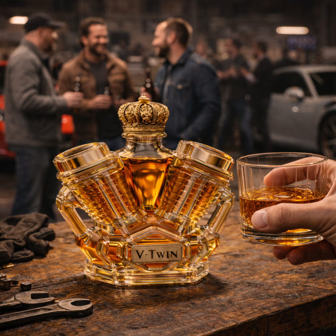 Whiskey decanter - V8 edition