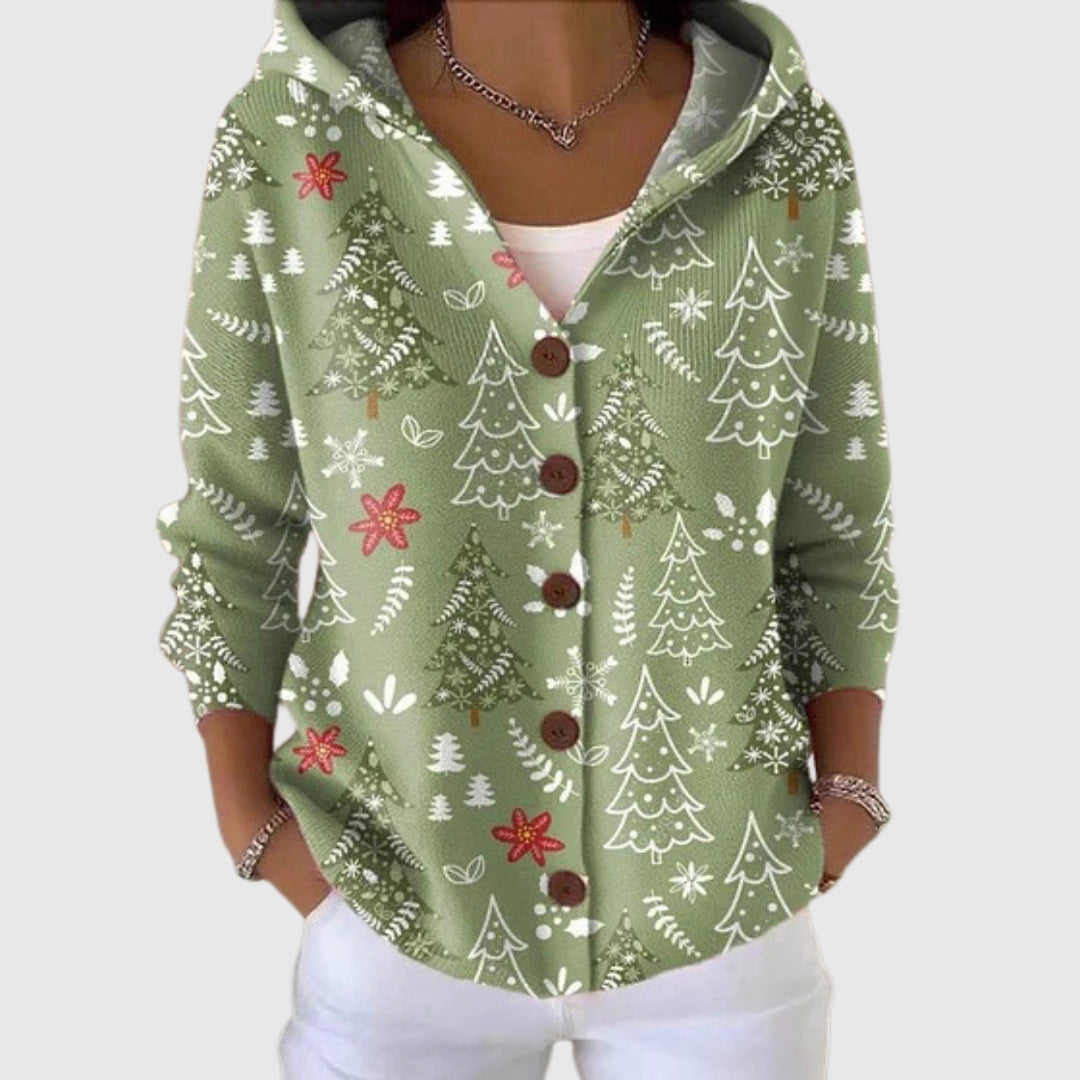 Casual Style Hooded Sweater