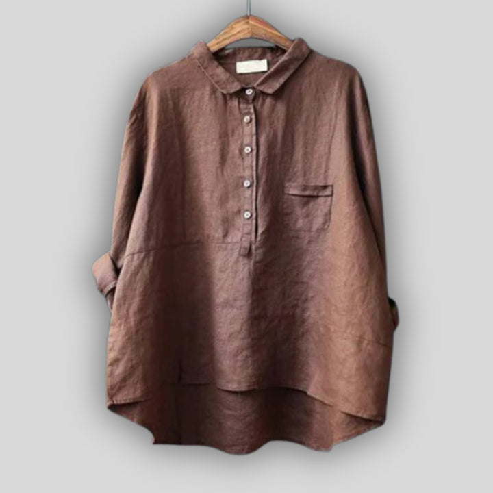 Karolína - linen blouse