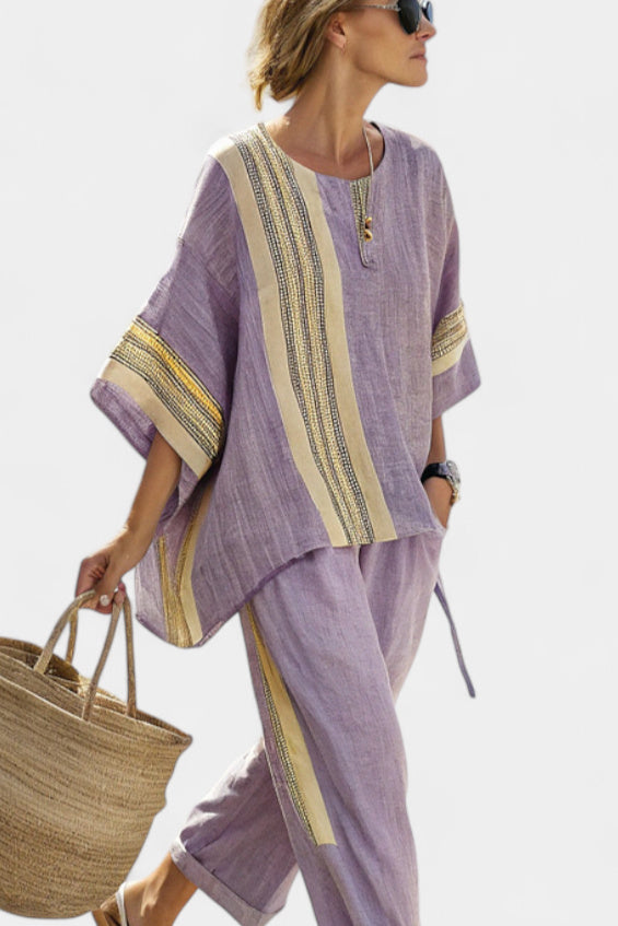 Lorena - Boho Set from Linen and Bamboo