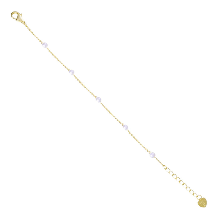 Gold bracelet of love and feelings