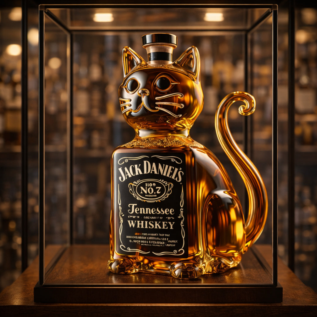 Whiskey decanter - Cat Edition