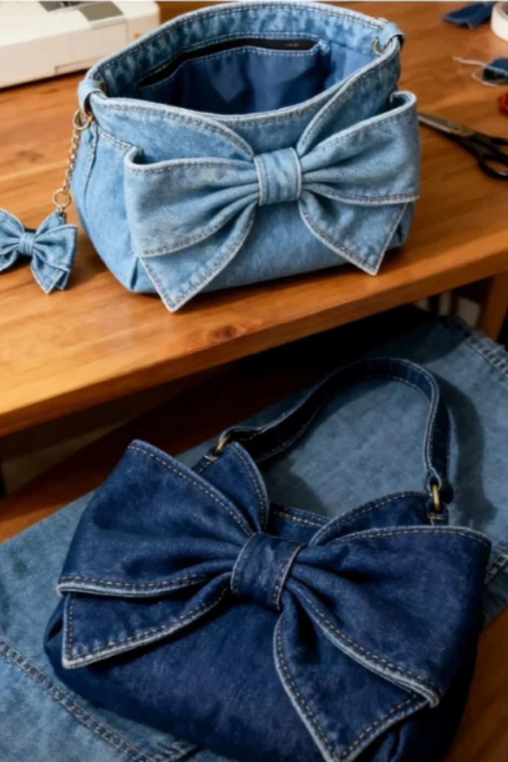 Agata - Retro Bag with Bow