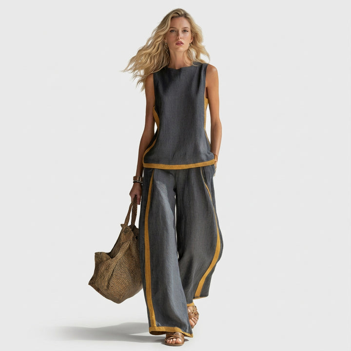 Teresa - Elegant Set of Linen Clothes
