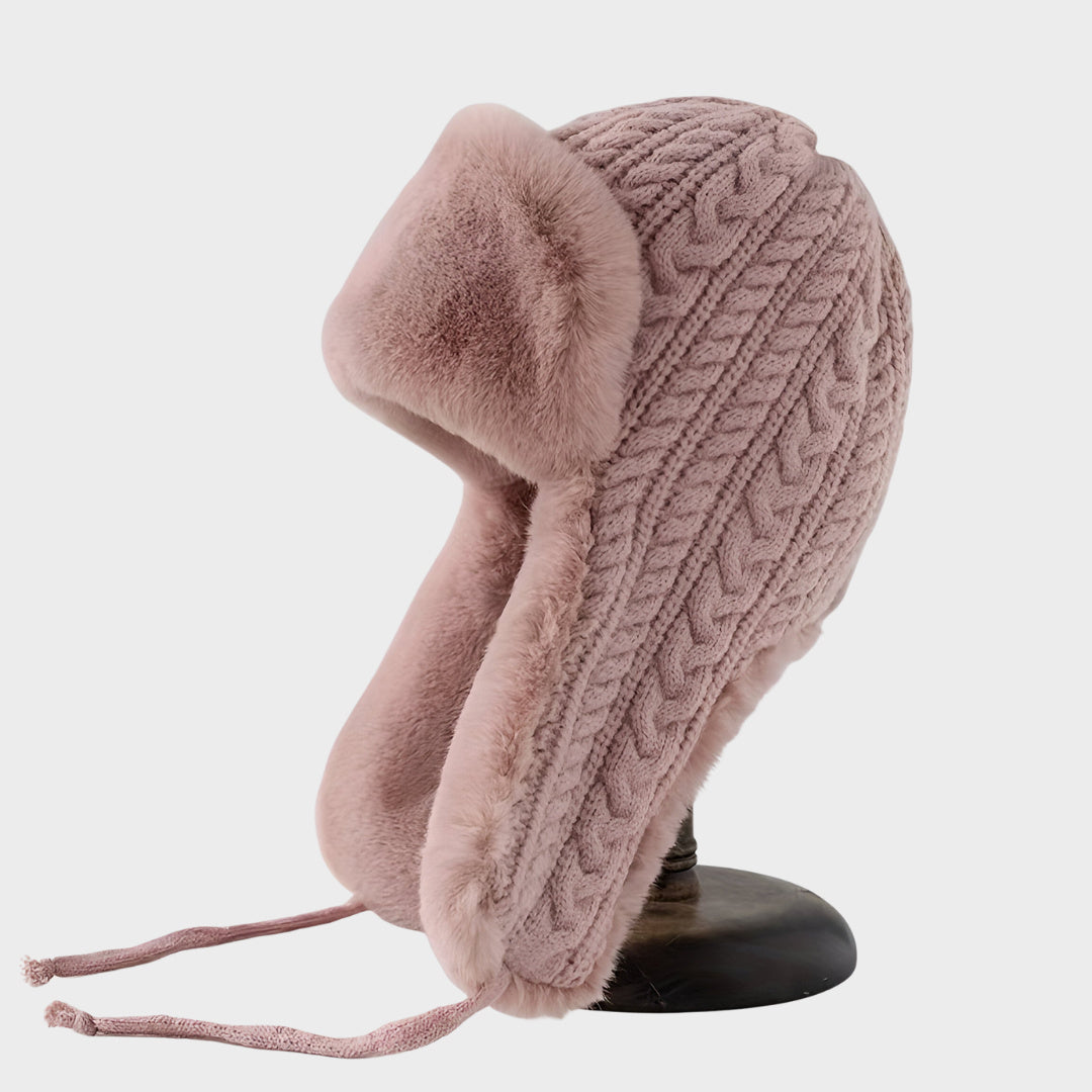 Dagmara – Comfortable Fleece Hat with Earflaps
