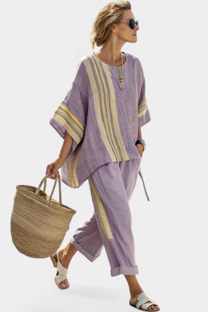 Lorena - Boho Set from Linen and Bamboo