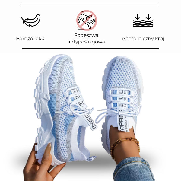 Airsynq - breathable women's sneakers for all-day comfort