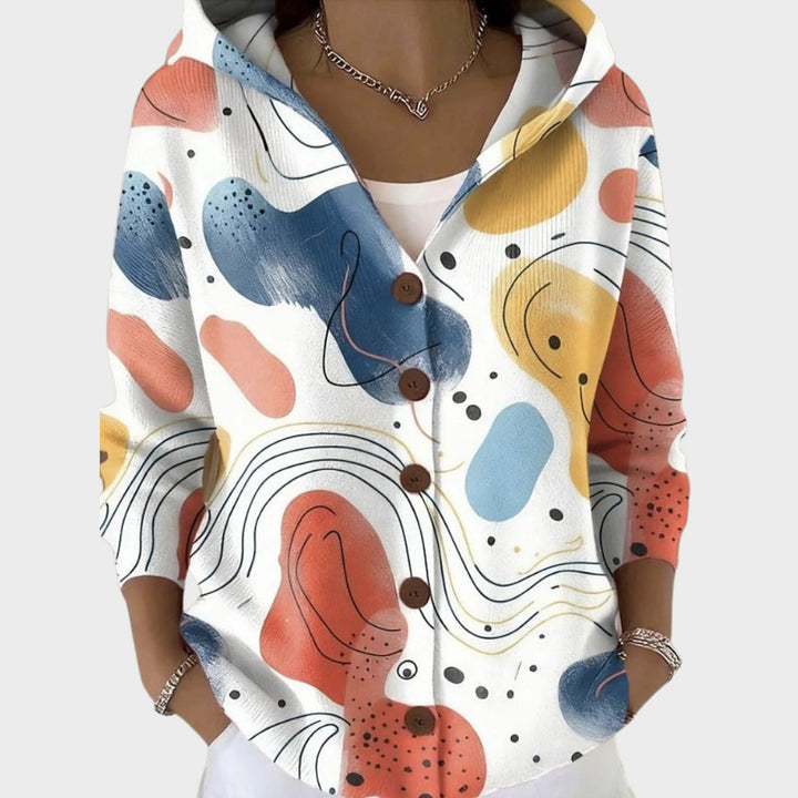 Cassidy - Warm long cardigan for women