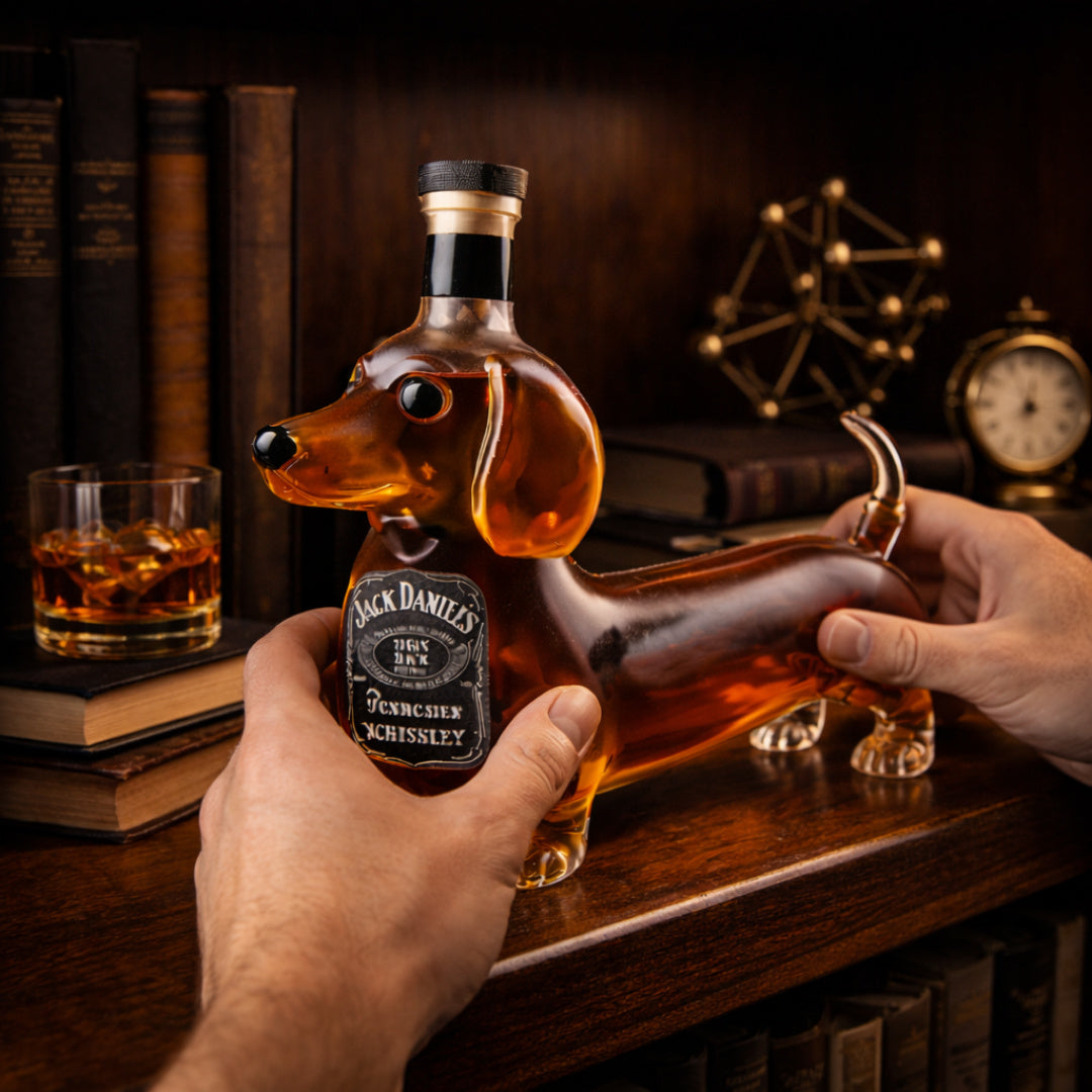 Whiskey decanter - Dachshund Edition