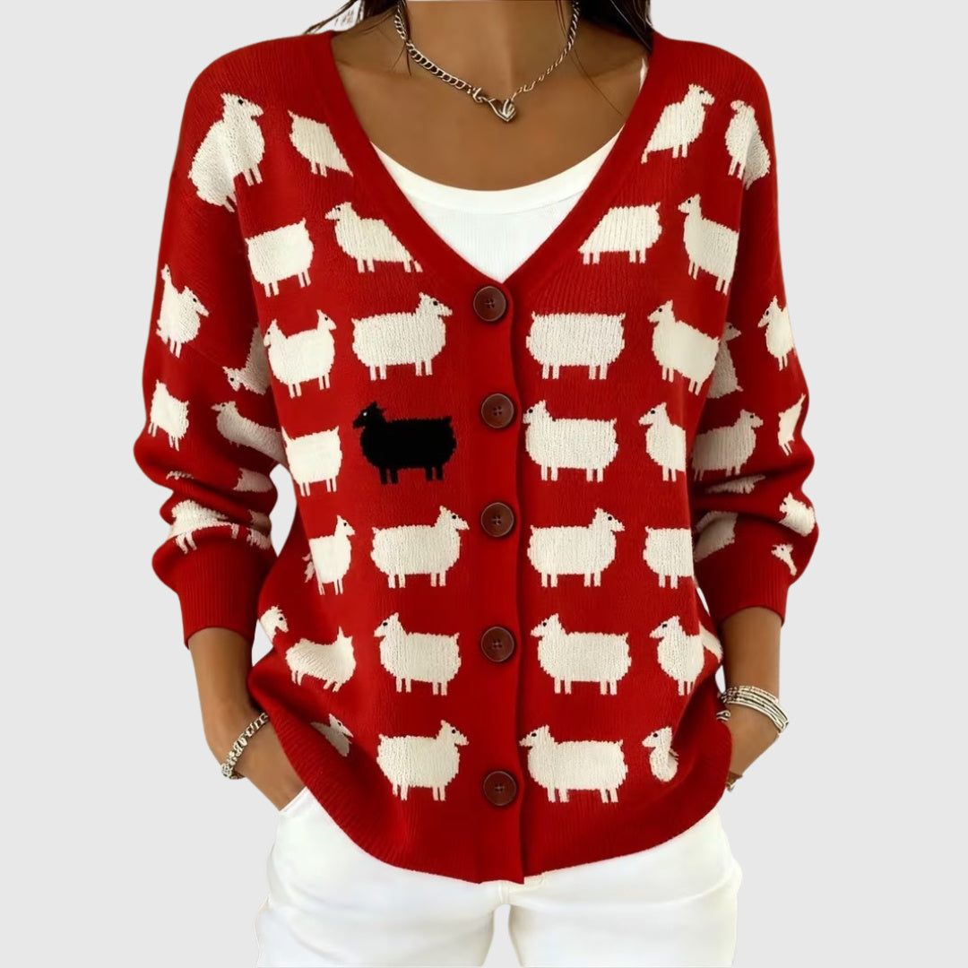 Comfortable Weave Cardigan with Buttons