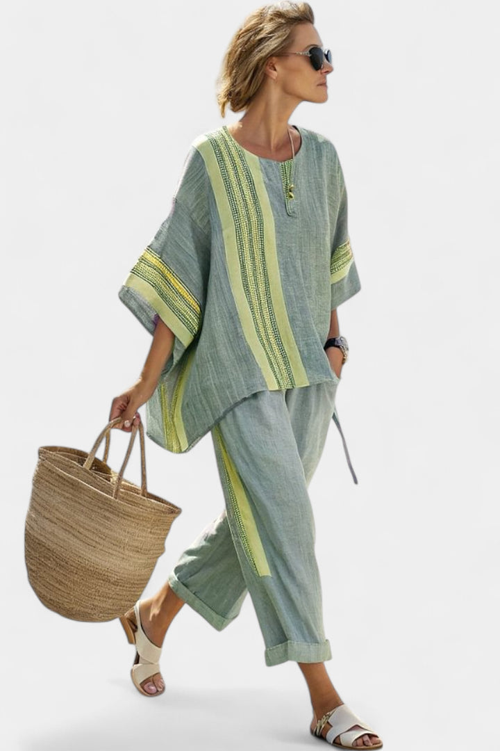 Lorena - Boho Set from Linen and Bamboo
