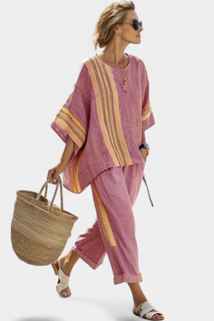 Lorena - Boho Set from Linen and Bamboo