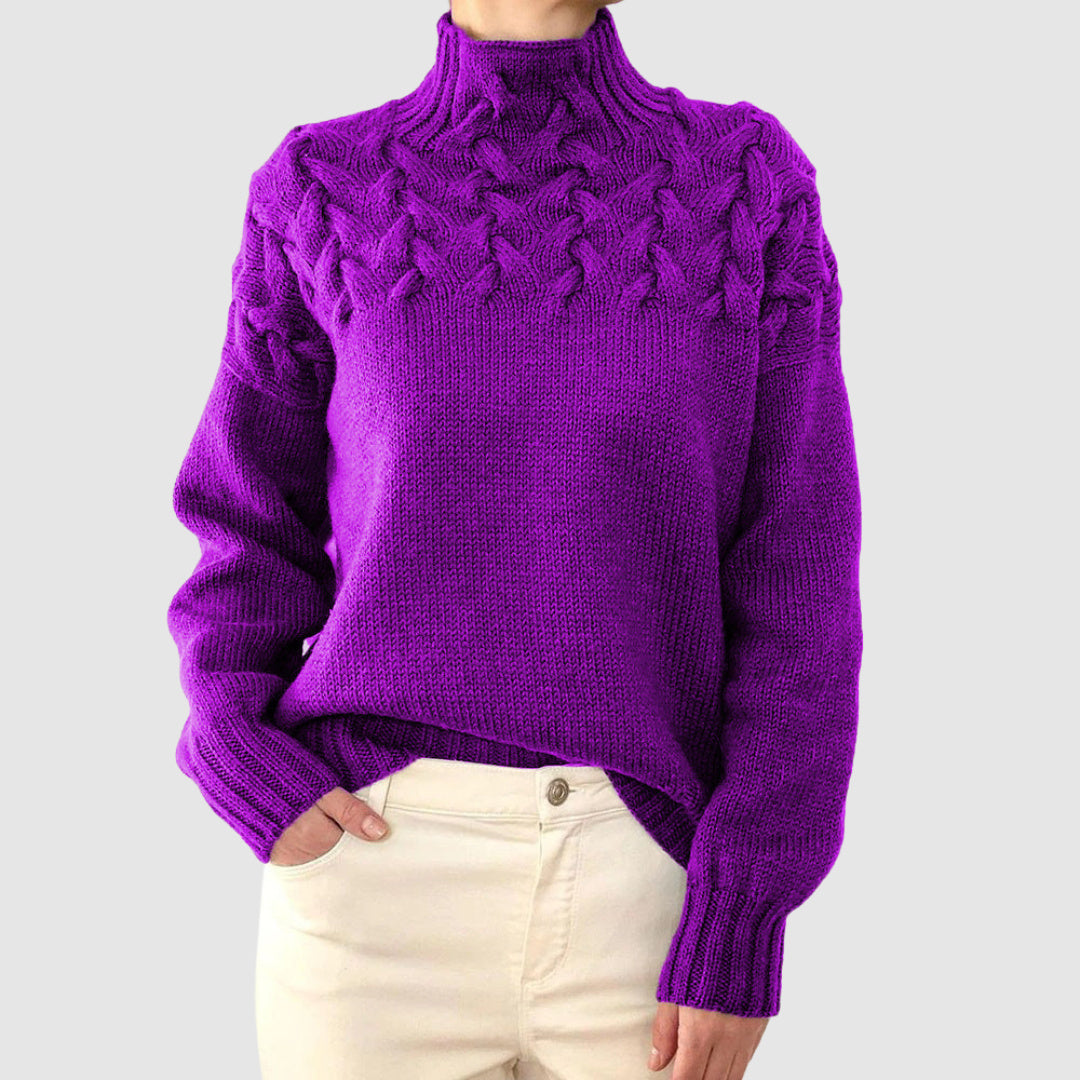 Štěpánka – Warm Turtleneck Jumper