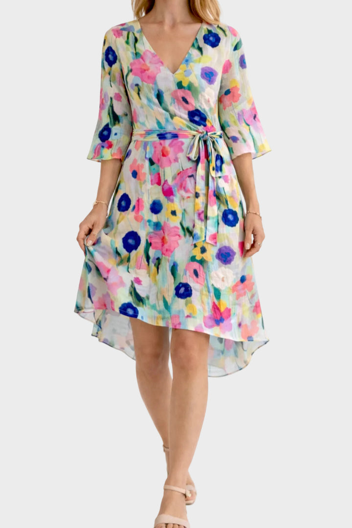 Mia - Elegant Floral Mini Dress