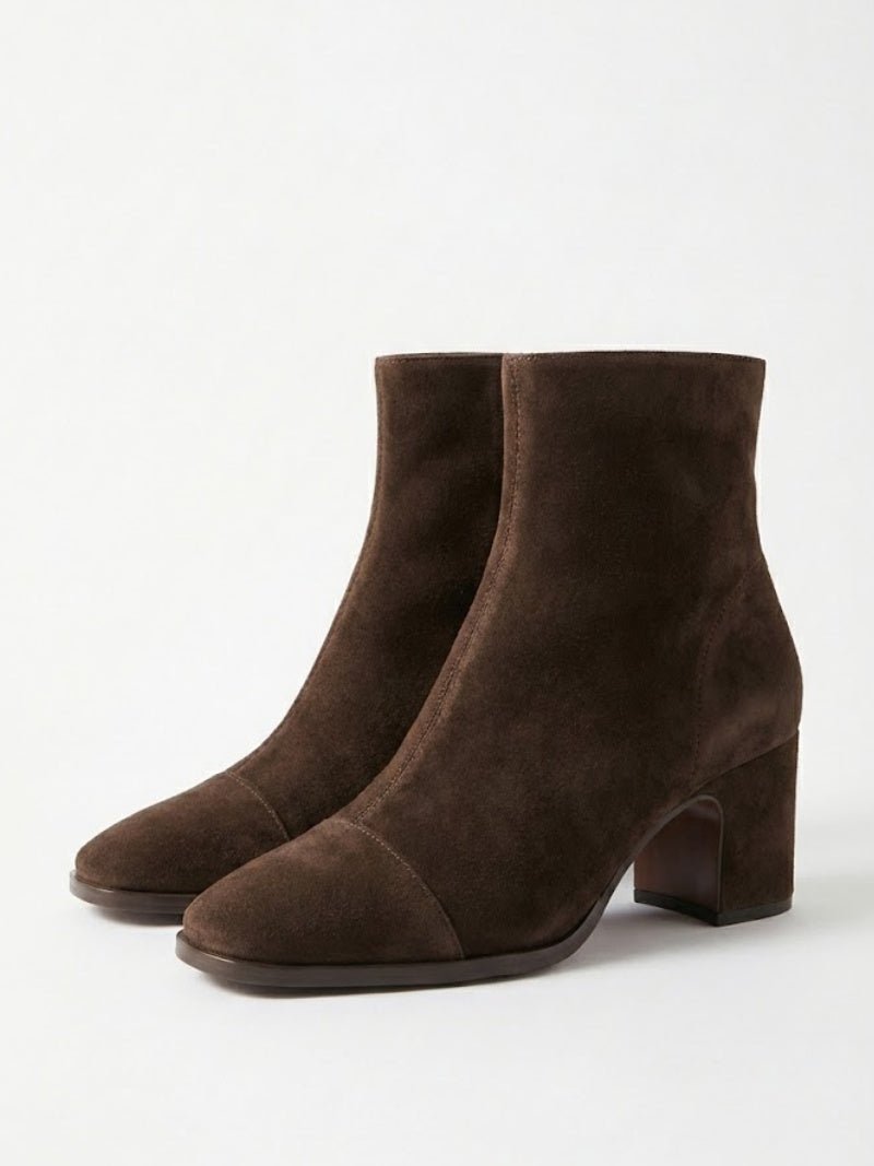 Alma – Suede ankle boots