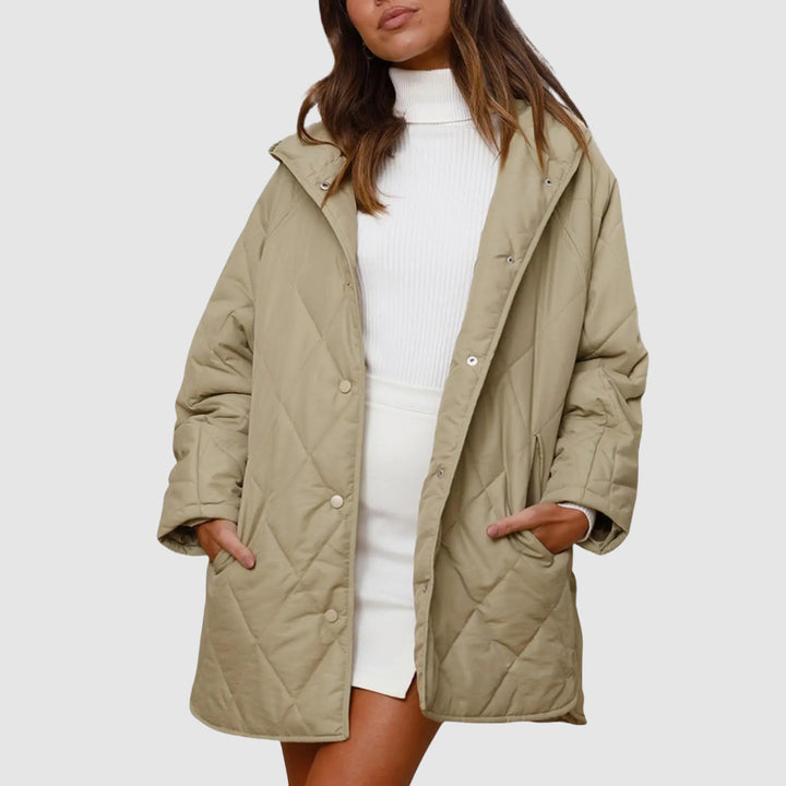 Kristýna - Excessively large winter coat with a hood