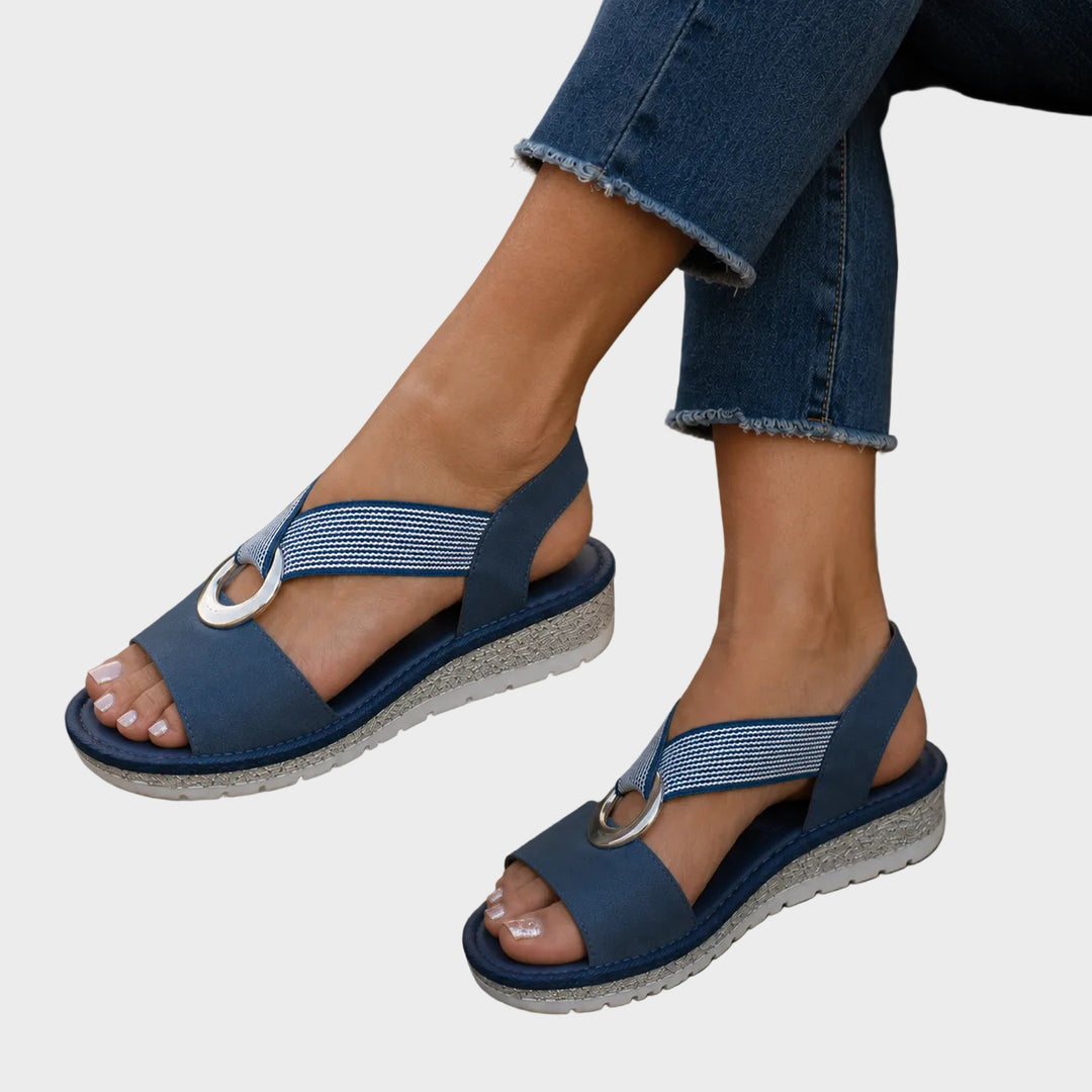 Zoe - Elegant Sandals with Adjustable Support