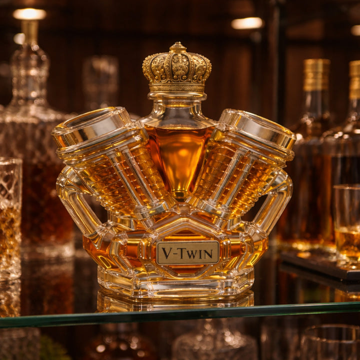 Whiskey decanter - V8 edition