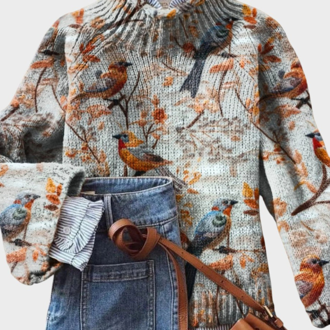 Mónica - Artistic knitted sweater