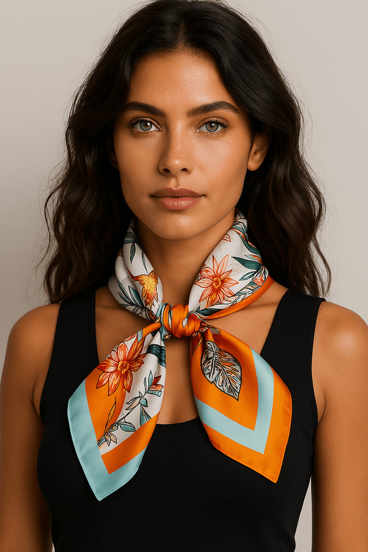 Malene - Cecile's silk scarf