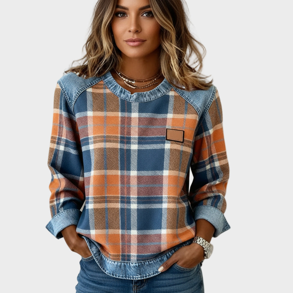Ivy – Women's Patchwork Sweatshirt