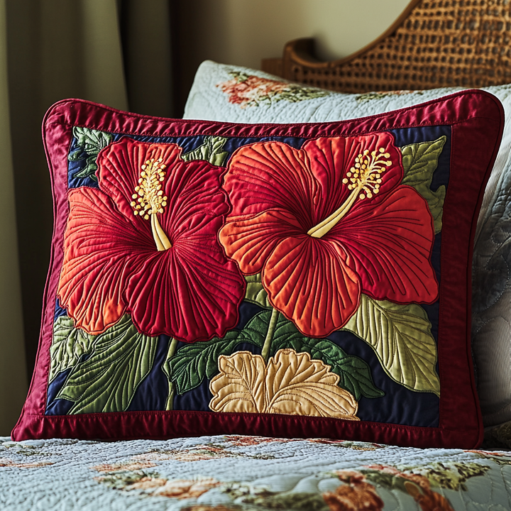 Tropical Charm Quilted Bedding Pillow Case