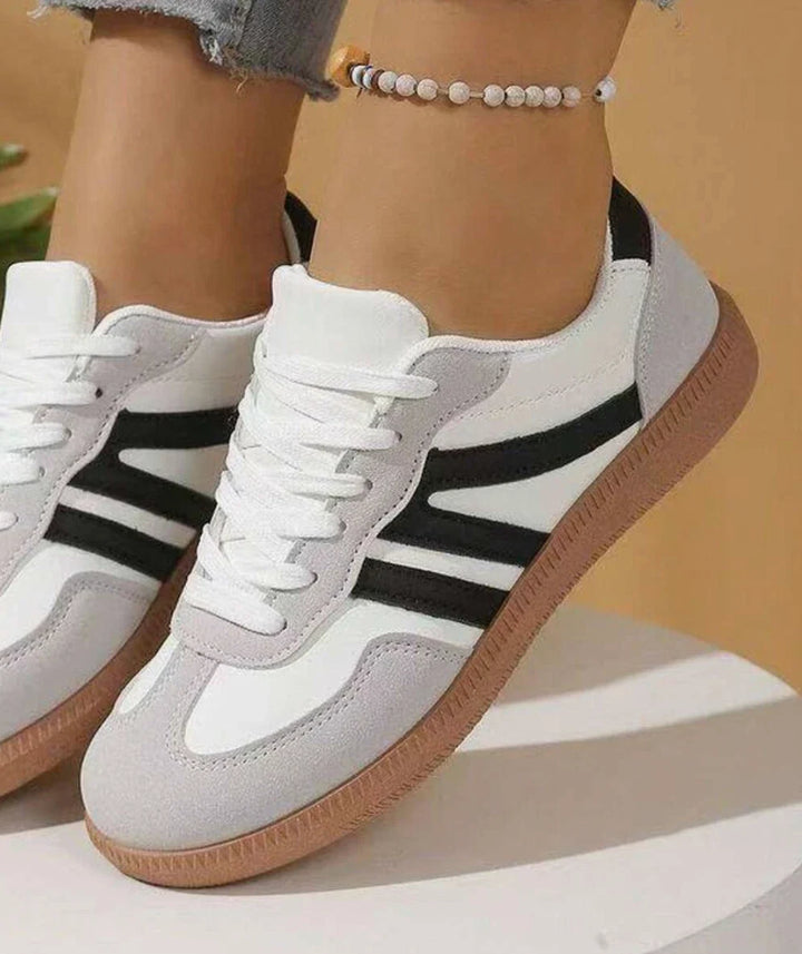 Lightweight Lace-Up Sneakers